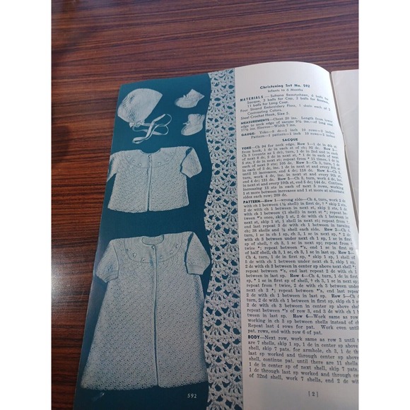 1947 Sultan Baby Book Knitting Crochet Patterns Instructions Booklet - Picture 4 of 10